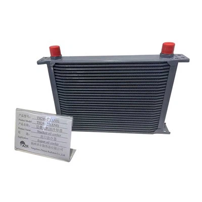 Britse oliekoeler aluminium universele motortransmissieoliekoeler