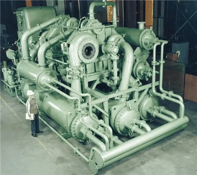Ingersoll Rand MSG9 gegoten intercooler-In